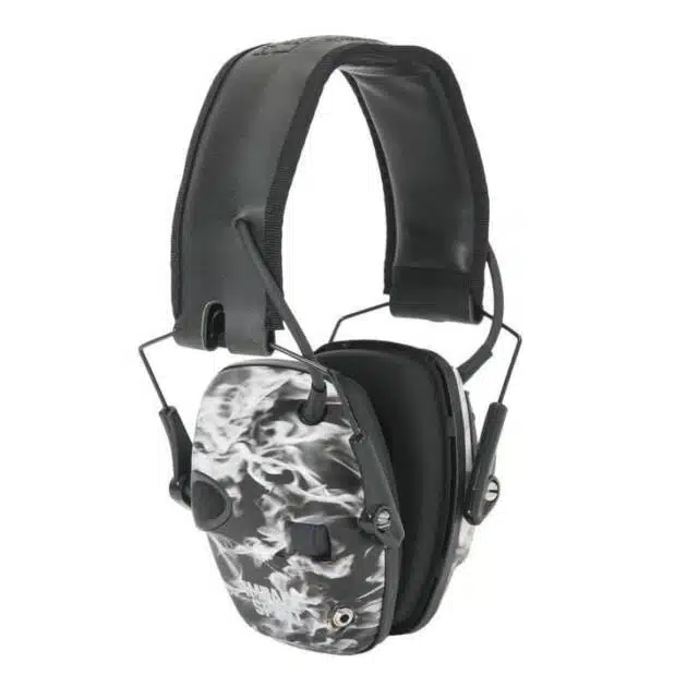 Stylish and durable Howard Leight Impact Sport Classic Electronic Ear Muffs for superior noise protection.