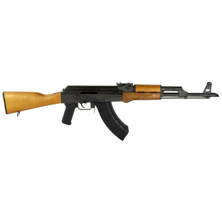 Century Arms BFT47 AK47 rifle with wooden stock and 30-round magazine in .762x39mm.