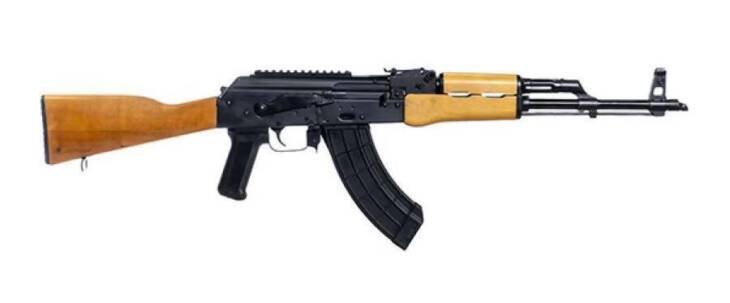 Nova Modul CGR 762x39 Tactical Rifle: sleek black design, wooden stock, versatile features for enthusiasts.