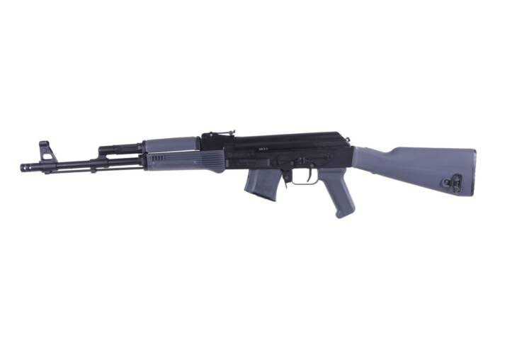 Arsenal SAM7R Semi-Auto Rifle: Matte black and gray design for tactical precision and reliability.