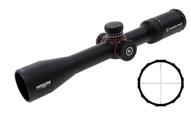 Sleek tactical rifle scope with fine reticle for precision shooting in any condition.