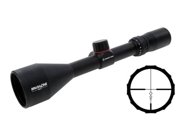Precision rifle scope with adjustable reticle for enhanced accuracy in all shooting conditions.