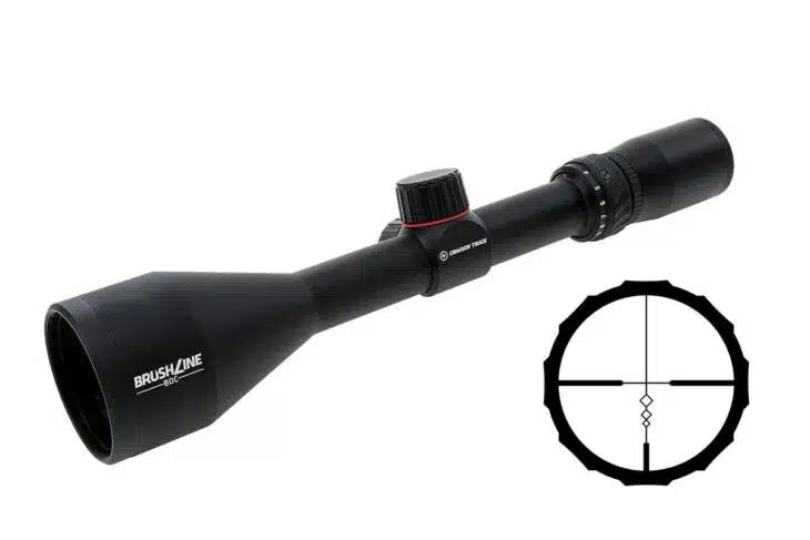 Precision rifle scope with adjustable reticle for enhanced accuracy in all shooting conditions.