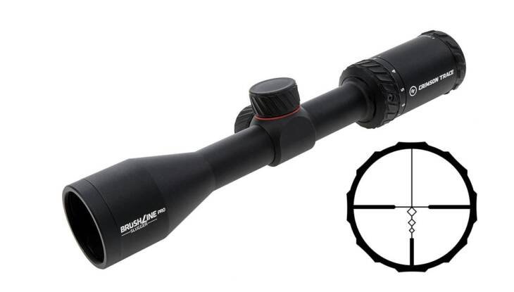 Sleek matte black rifle scope with adjustable reticle and precision controls for enhanced shooting accuracy.