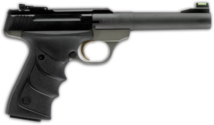 Modern black tactical pistol with ergonomic grip and precision design for enhanced performance.