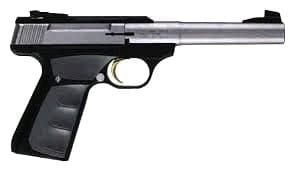 Sleek semi-automatic handgun with ergonomic grip and modern design for comfort and control.