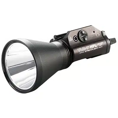 Compact tactical flashlight with powerful beam, user-friendly controls, and durable design for diverse applications.