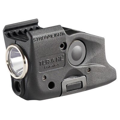 Streamlight TLR-6 HL: Compact tactical light and laser combo for handguns, enhancing low-light accuracy.