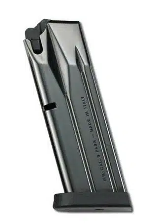 Sleek BEJMPX4S4F firearm magazine, designed for reliability, performance, and modern aesthetics.
