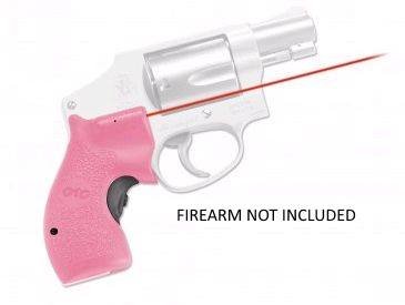 Stylish pink grip accessory for Compact Revolver - CTLG-105PINK, ideal for personal defense and concealed carry.