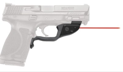 Sleek CTLG-362 handgun with laser sight for precision aiming in tactical situations.