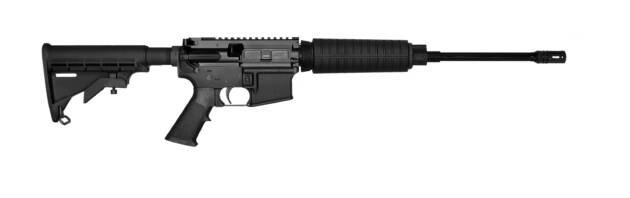 Modern ergonomic DEORFTLW16-0 semi-automatic tactical rifle with customizable features and enhanced accuracy.