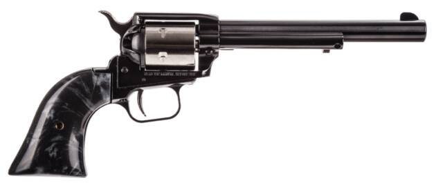 Classic polished black revolver, ideal for collectors and enthusiasts, blending vintage charm with modern functionality.