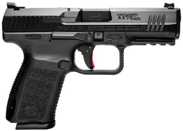 Sleek HG3898-N semi-automatic handgun with safety features, textured grip, and compact design for easy carry.