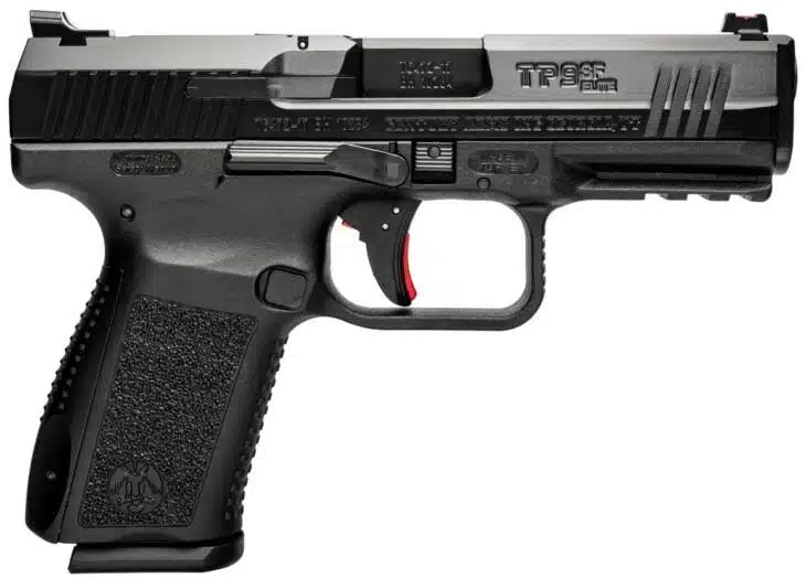Sleek HG3898-N semi-automatic handgun with safety features, textured grip, and compact design for easy carry.