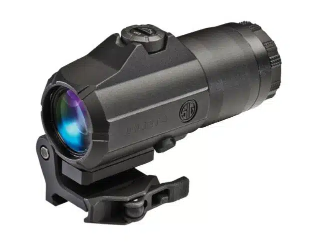 Juliet 4 Tactical Red Dot Sight: Compact, durable sight with adjustable lens for precise aiming.