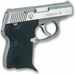 Compact Guardian .380 handgun: reliable semi-automatic pistol for concealed carry and personal protection.