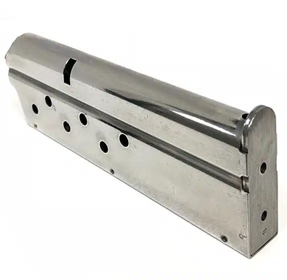 Sleek stainless steel SIMAG191198 component, perfect for reliable mechanical applications and efficient assembly.