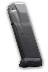 Sleek black SIMAGMODF4310 magazine for semi-automatic firearms, designed for reliability and easy handling.