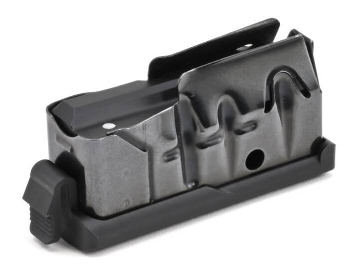 Durable SV55231 metal firearm magazine for smooth, reliable ammunition feeding in various firearms.