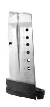 Durable Smith & Wesson M&P Shield extended magazine for reliable performance and increased capacity.