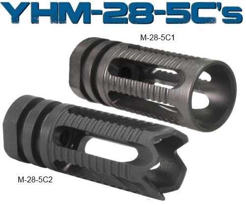 YANKEE HILL MACHINE COMPANY FLASH HIDER PHANT 5.56 W/TEETH