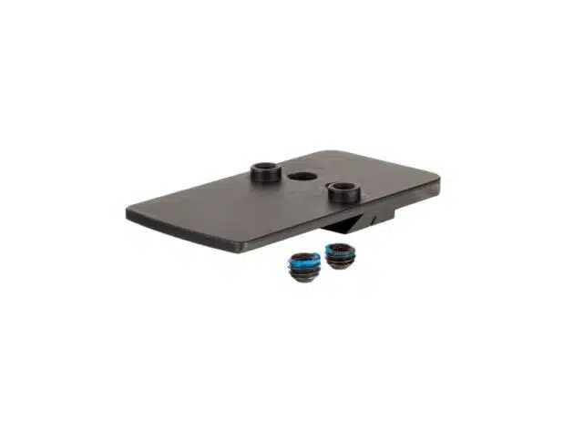 Durable black equipment plate with knobs and secure attachments for photography and videography.
