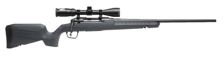 Sleek precision rifle with ergonomic design and high-quality scope for accurate long-range shooting.