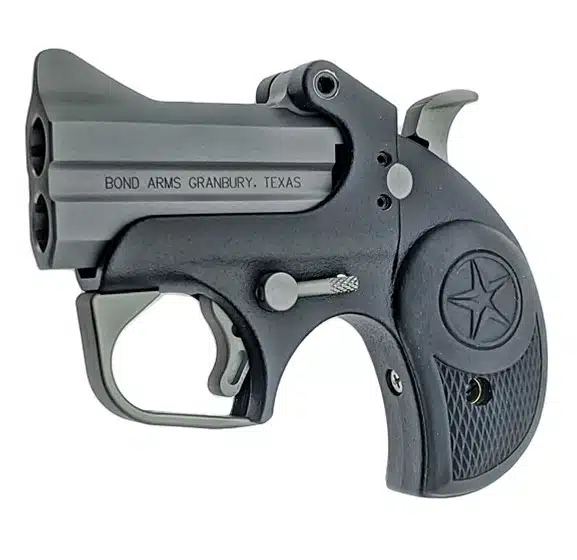 Bond Arms Derringer: Compact, stylish, and reliable double-barrel handgun for concealed carry and personal protection.