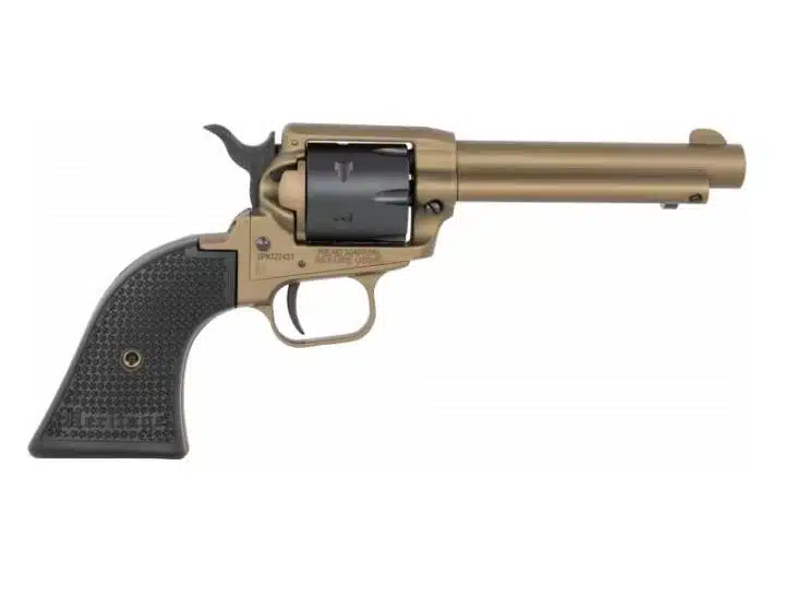 Classic Wild West revolver with textured grip, ideal for collectors and vintage firearm enthusiasts.