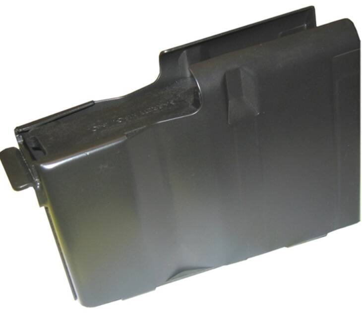 Tactical black firearm magazine BF13345, built for durability and reliable performance in the field.