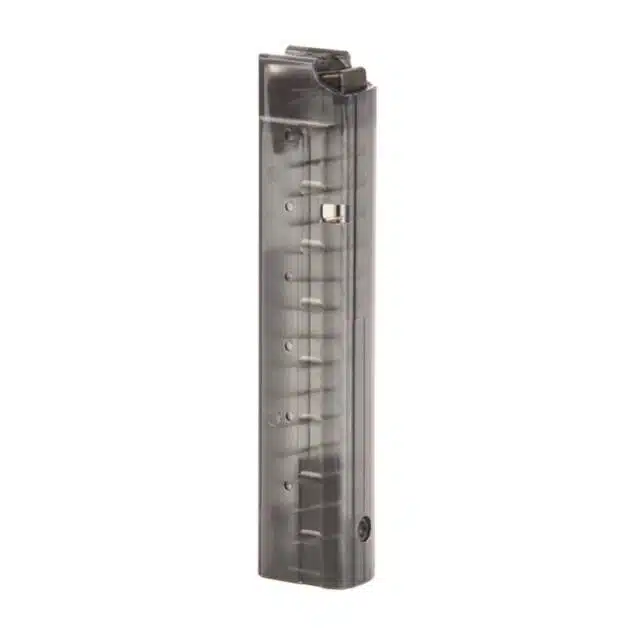 BNT MAGF180 Polymer Magazine for Pistols - Durable and translucent for quick ammo visibility.