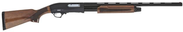 Cobra Youth Wood Pump Shotgun: Stylish, reliable design for young hunters and sport shooters.