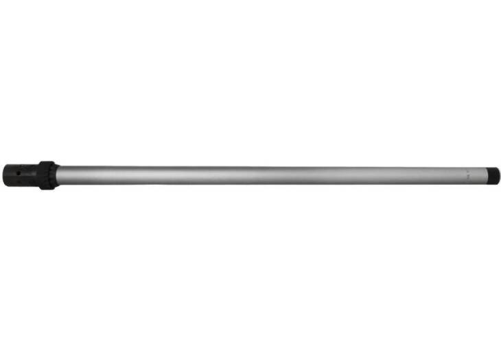 Sleek metallic extension tool with non-slip grip for industrial and mechanical applications.
