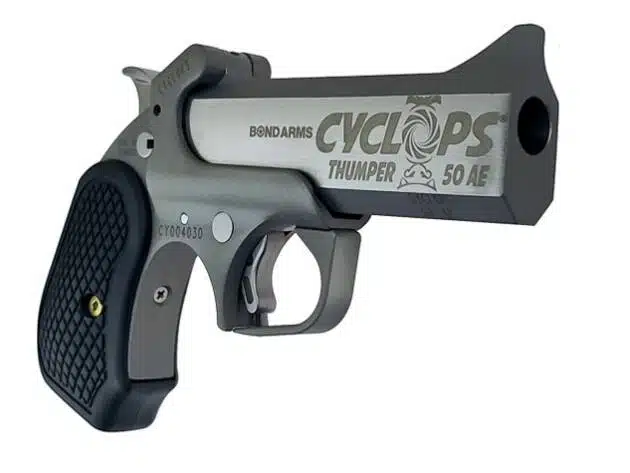 Desert Eagle Thumper .50 AE handgun: powerful, durable design with precision handling and collector appeal.