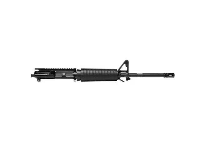 Sleek tactical upper assembly DT1009950E for precision shooting with versatile Picatinny rail system.