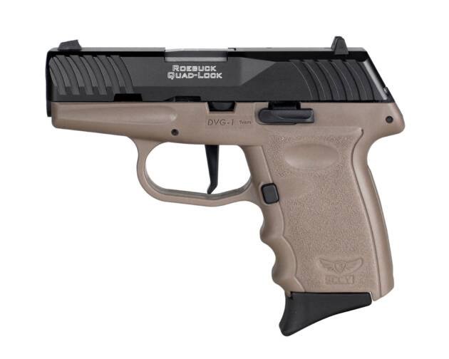 Red Rock Quad-Lock: Compact, stylish semi-automatic pistol for personal defense and concealed carry.