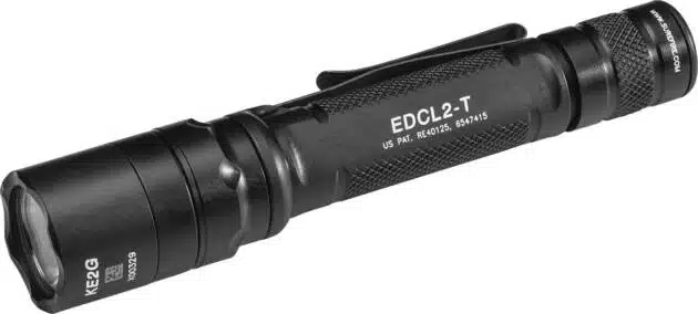 EDCL2-T Tactical Flashlight: Durable, LED-powered, compact design for reliable illumination in any situation.