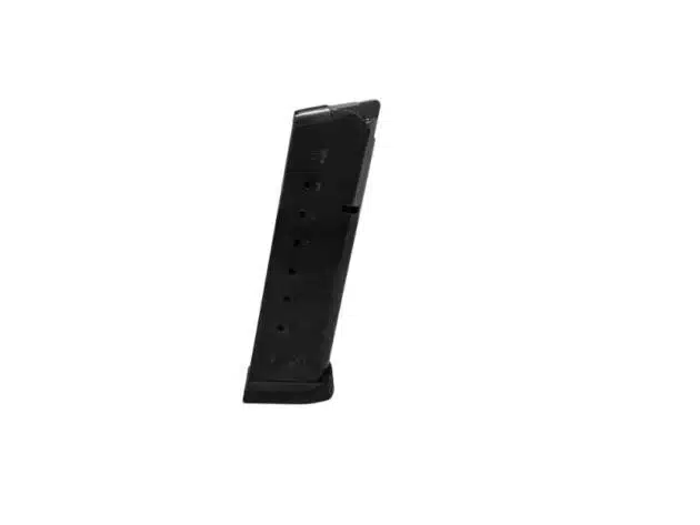 Girsan MC1911 .45 ACP 8-round polymer magazine with viewing holes for quick ammo checks.