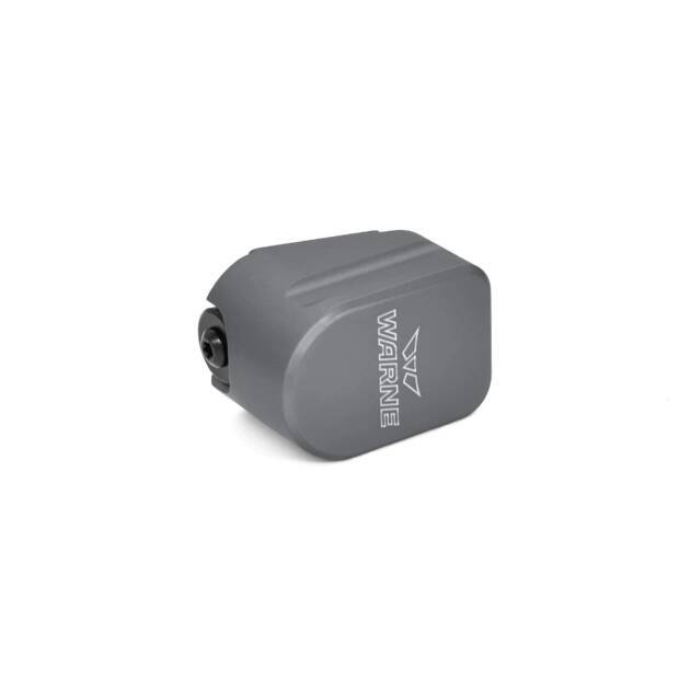 WARPH Portable Accessory: Sleek, gray design with connection port for easy data transfer and charging.