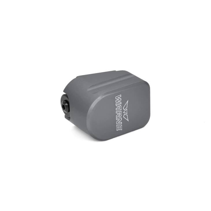 WARPH Portable Accessory: Sleek, gray design with connection port for easy data transfer and charging.
