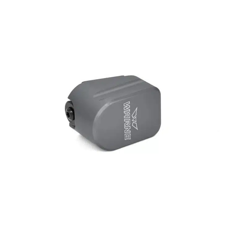 WARPH Portable Accessory: Sleek, gray design with connection port for easy data transfer and charging.