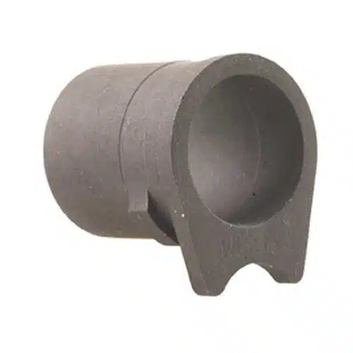 Durable grey cylindrical component for automotive and industrial machinery applications.