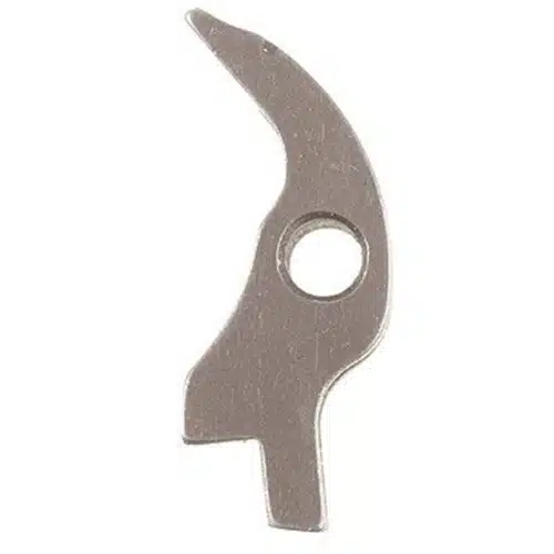 Durable crescent-shaped metal component for precise assembly in firearms and machinery.
