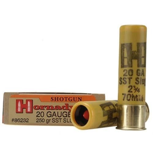 20-gauge sabot slugs for precise shooting and reliable deer hunting performance.