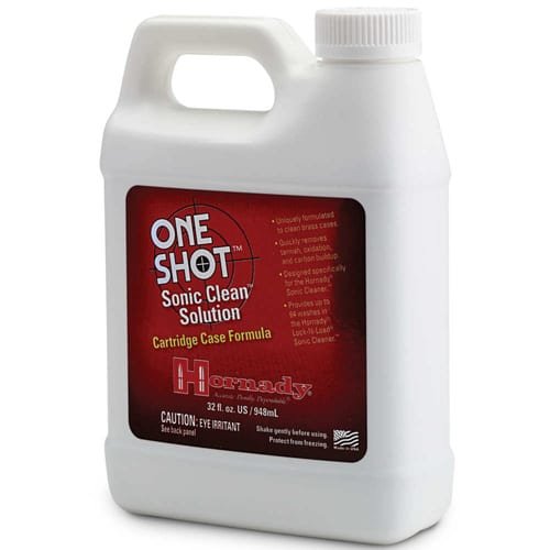 ONE SHOT Sonic Clean Solution: Powerful concentrated cleaner for effective sonic cleaning in labs and workshops.