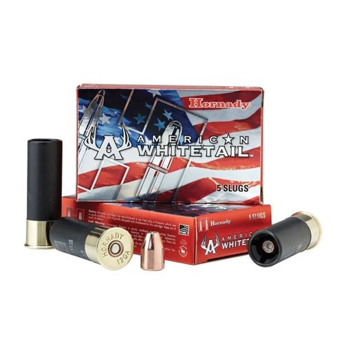 Americana Whitetail shotgun shells: premium quality ammunition designed for whitetail deer hunting.