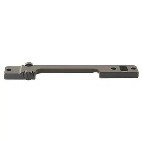 Versatile metallic mounting bracket for firearm accessories with durable finish and secure locking mechanism.