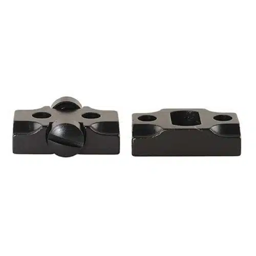 Durable black metal components for versatile fastening and mounting in industrial applications.