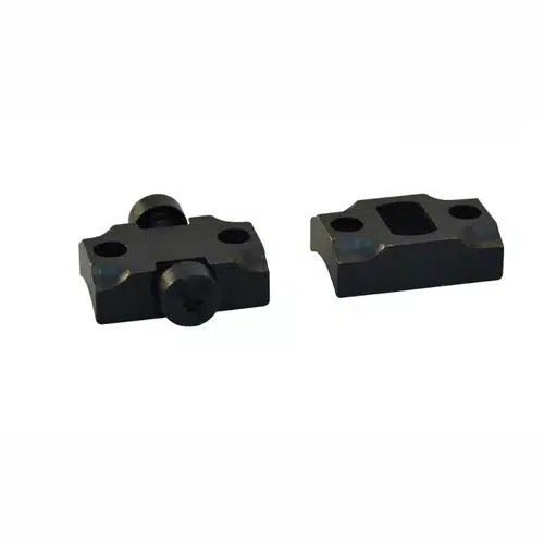 Durable matte black mechanical connectors for secure assembly in industrial applications.